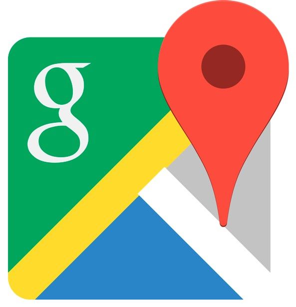 Logo de la aplicación Google Maps.