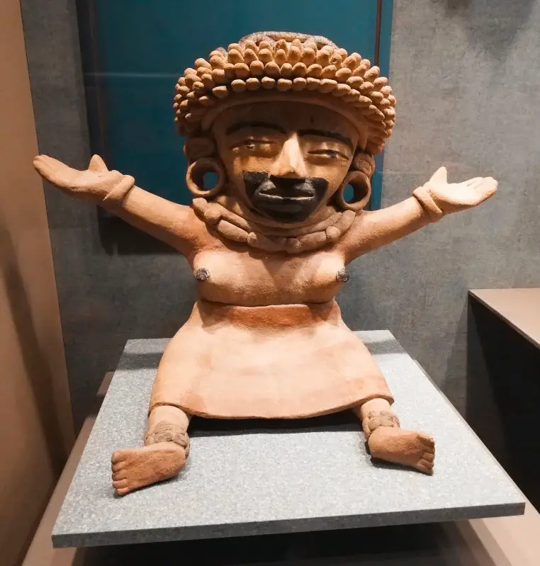 Pieza del Museo de Antropología de México.
