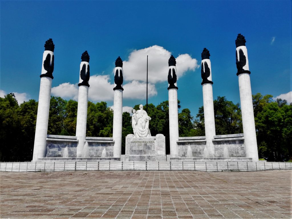 Monumento a Los Niños Héroes en Chapultepec.