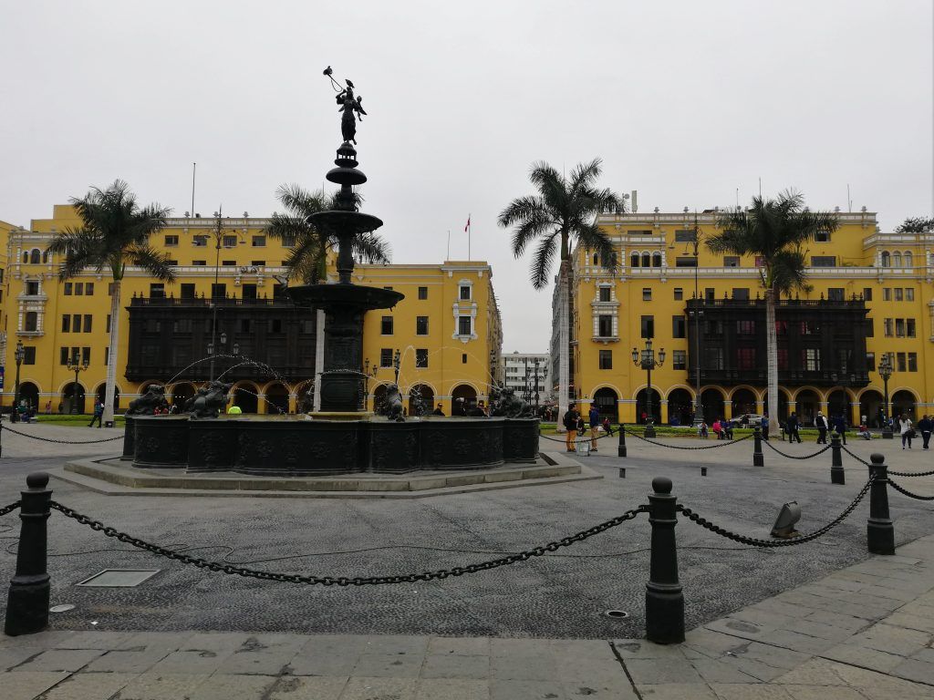Foto del Centro Histórico de Lima.