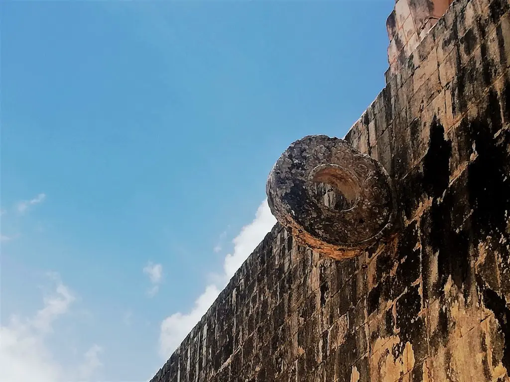 Arco del juego de pelota maya.
