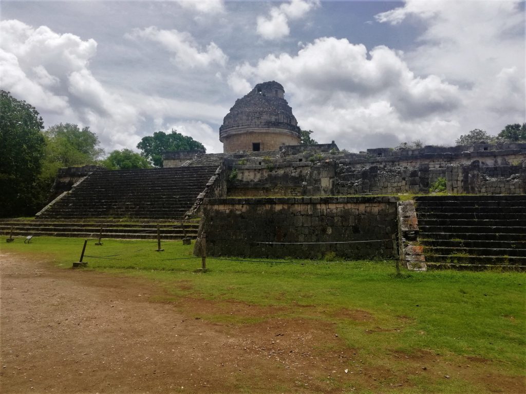 El observatorio de Chichén Itzá.