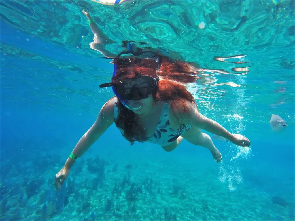 Consejos para viajar a la Riviera Maya barato: lleva tu equipo de snorkel.