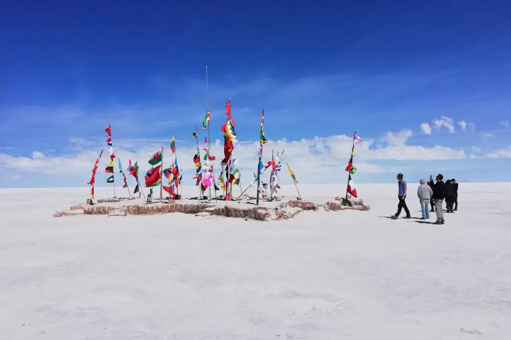 Monumento a las banderas, Uyuni.