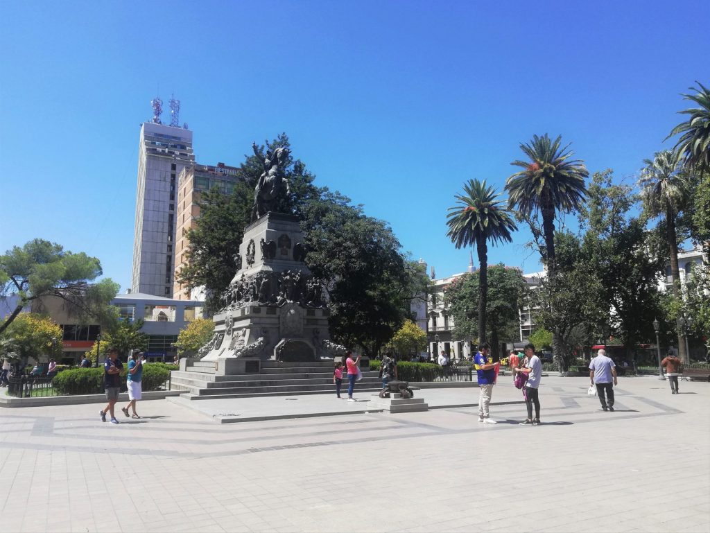 Plaza San Martín, Córdoba, Argentina.