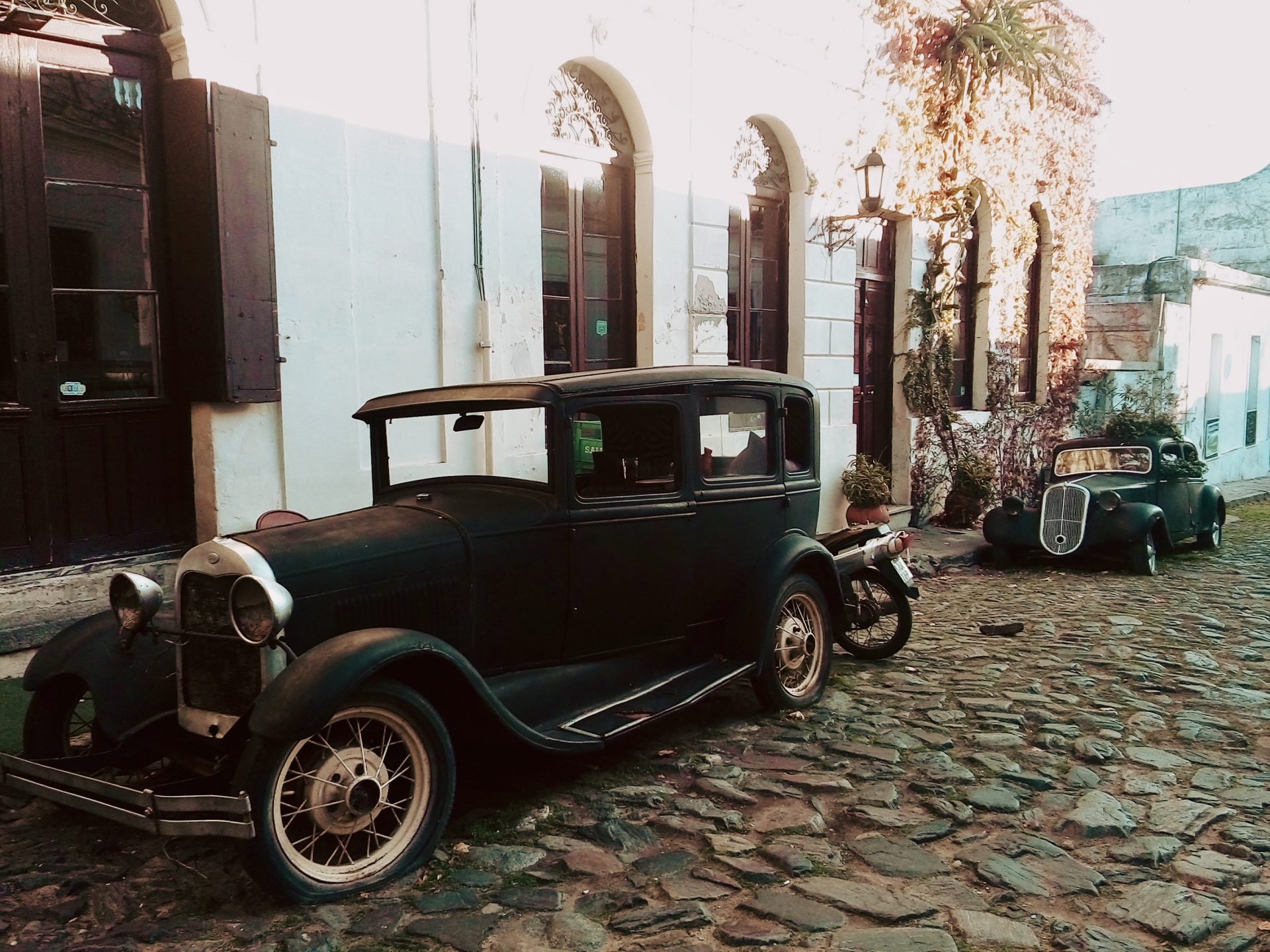 Autos antiguos de Uruguay.