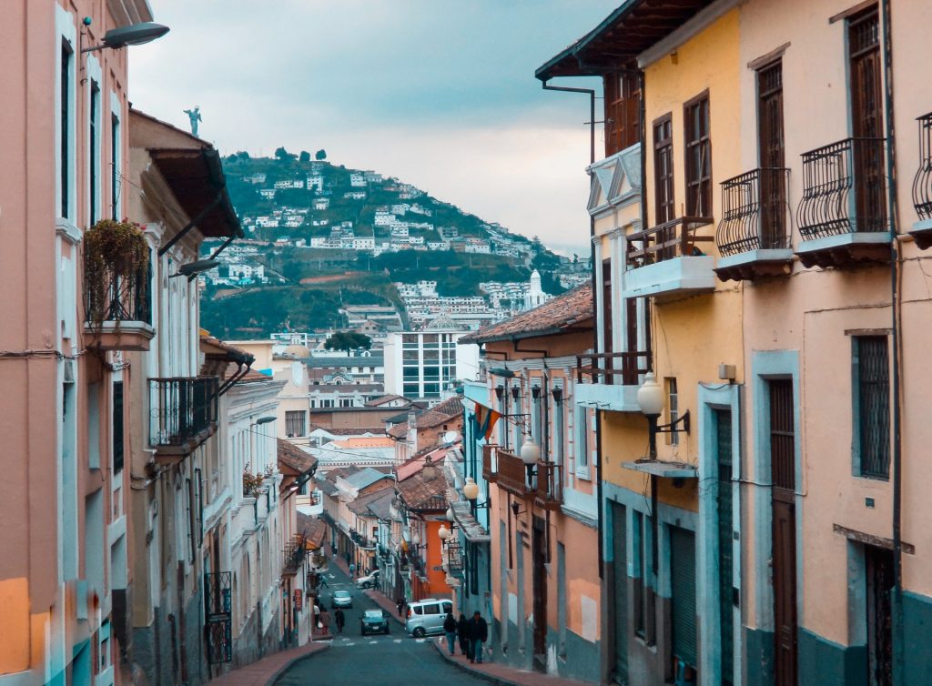 Quito, un lugar para hacer tours gratuitos en Sudamérica.