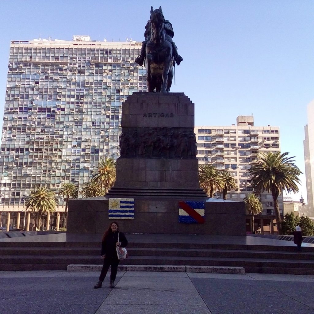 Foto en Montevideo.