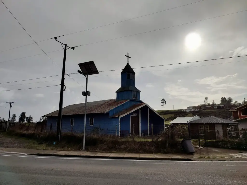 Iglesia de Tocoihue, Chiloé.