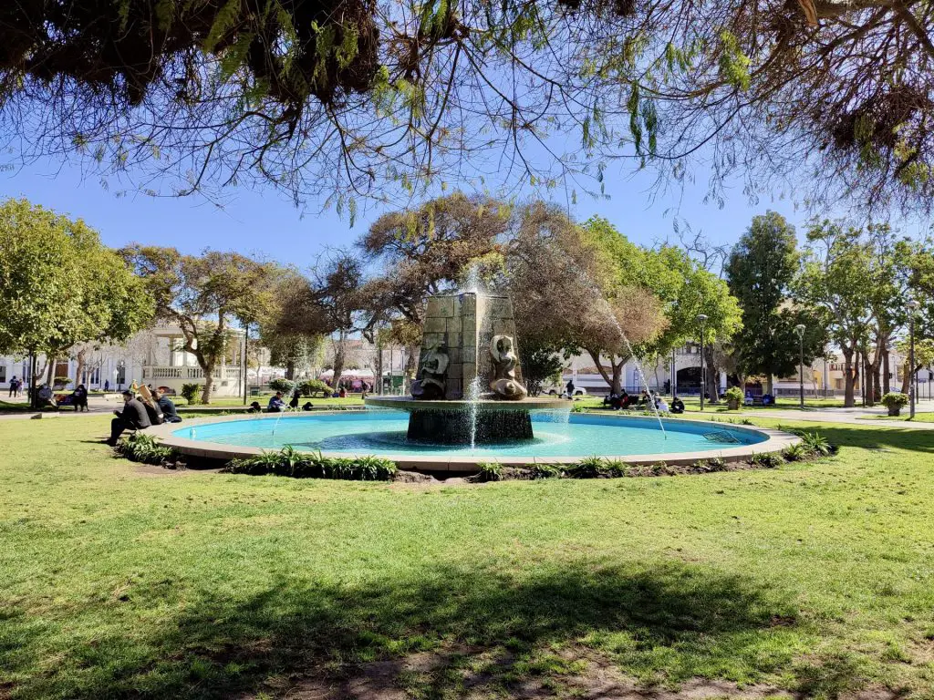 Plaza de Armas de  La Serena.