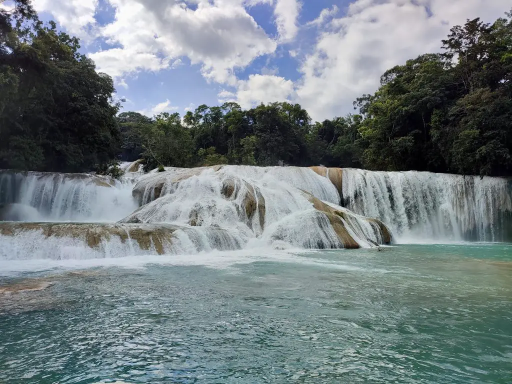 Cascadas de Agua Azul, Chiapas.