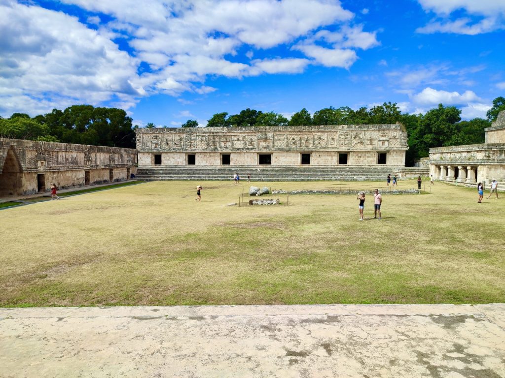 Cuadrángulo de las Monjas Zona Arqueológica de Uxmal, México.