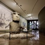 Moai del Museo Arqueológico de La Serena.