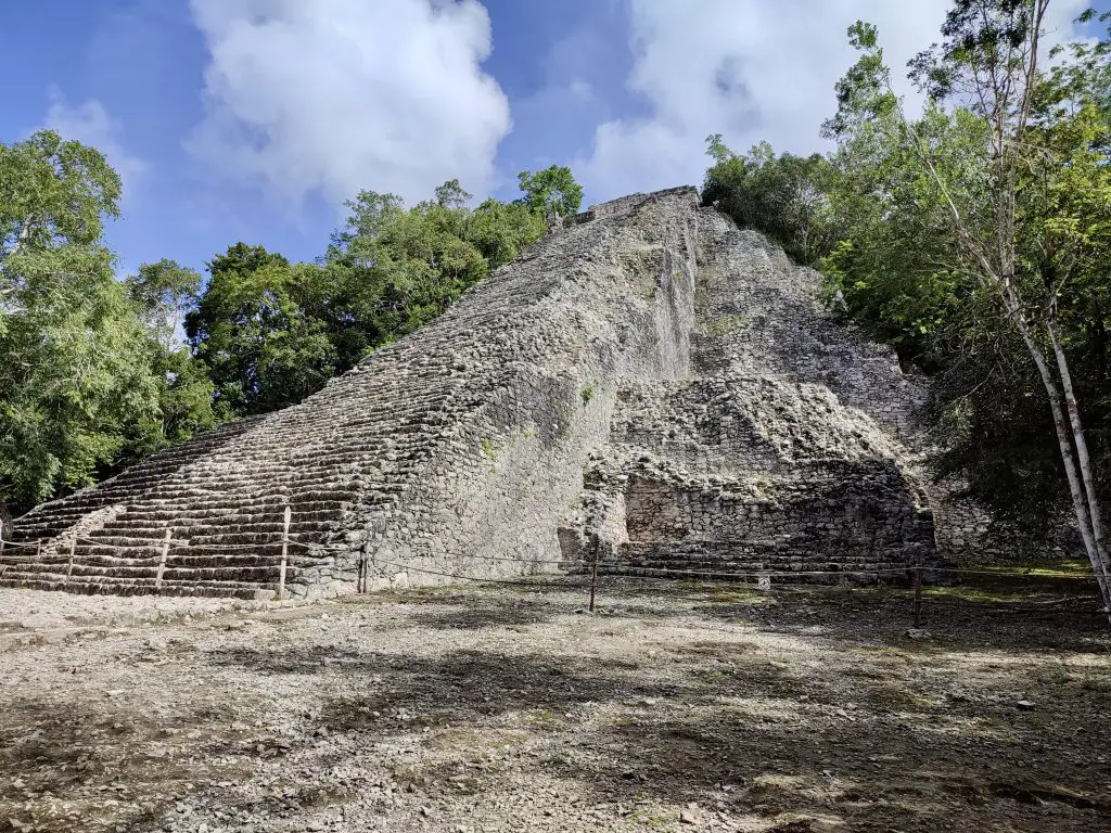 Ruta por el sur de México: Pirámide de Cobá.