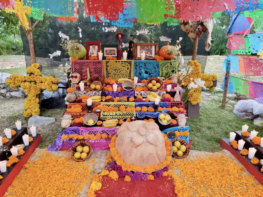 Altares en parque Xcaret México.