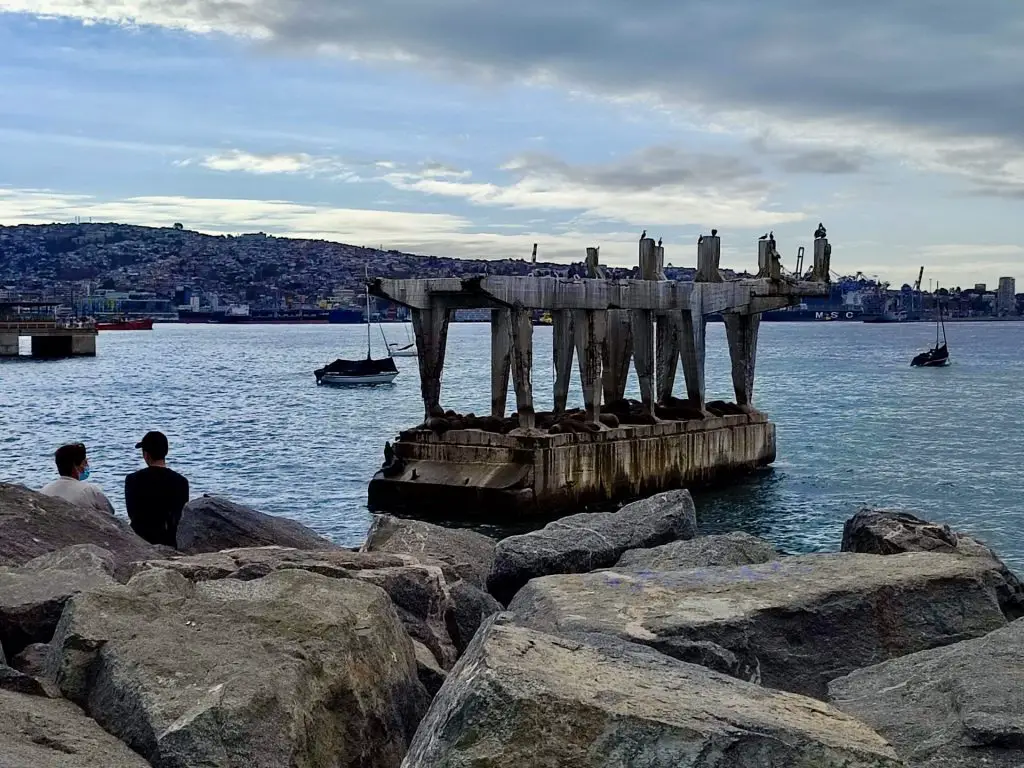 Guía para viajar a Valparaíso: Antiguo Muelle Barón.
