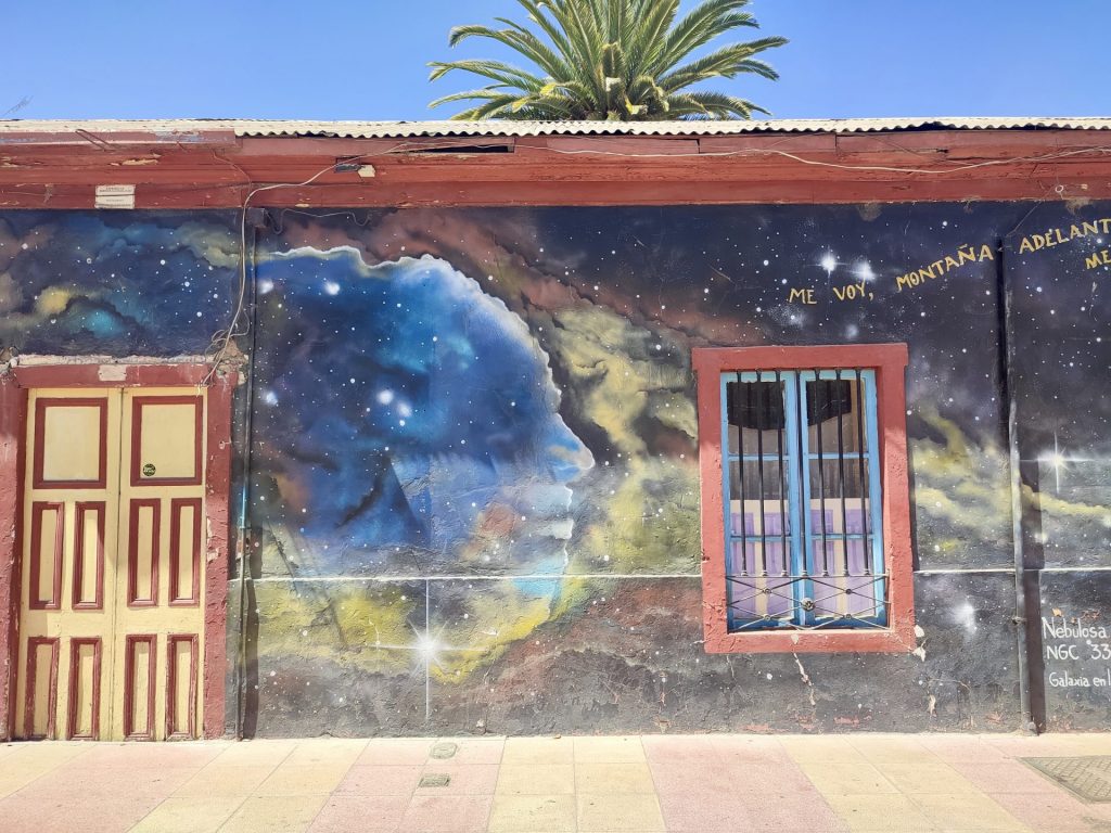 Arte urbano en Vicuña.