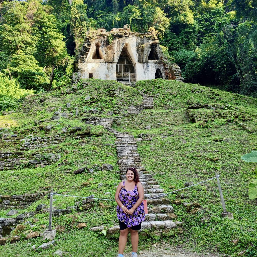 Foto en el tour a Palenque desde San Cristóbal de las Casas.