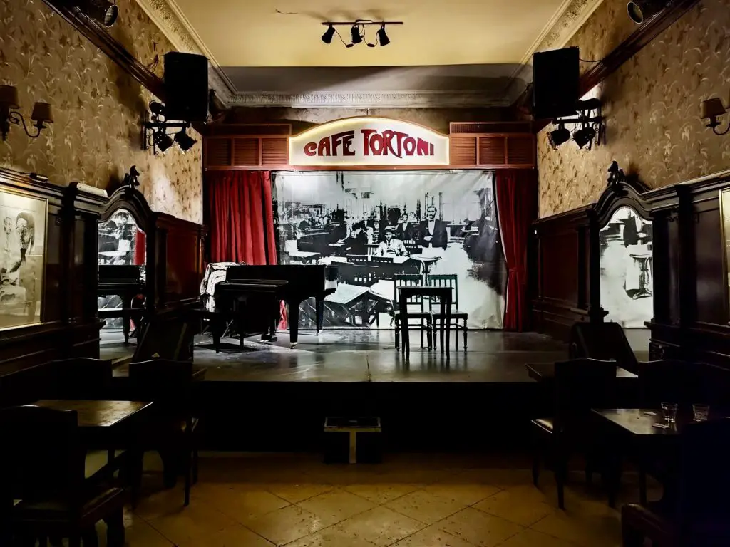 Sitios turísticos en Buenos Aires: Café Tortoni.