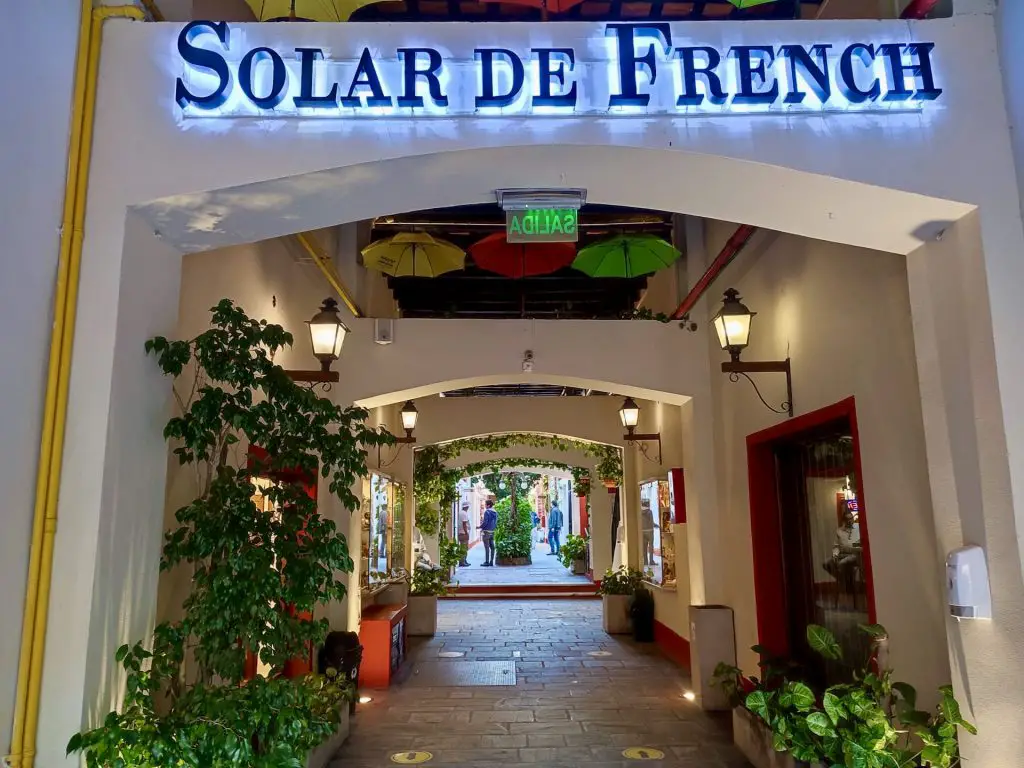 Galería Solar de French.
