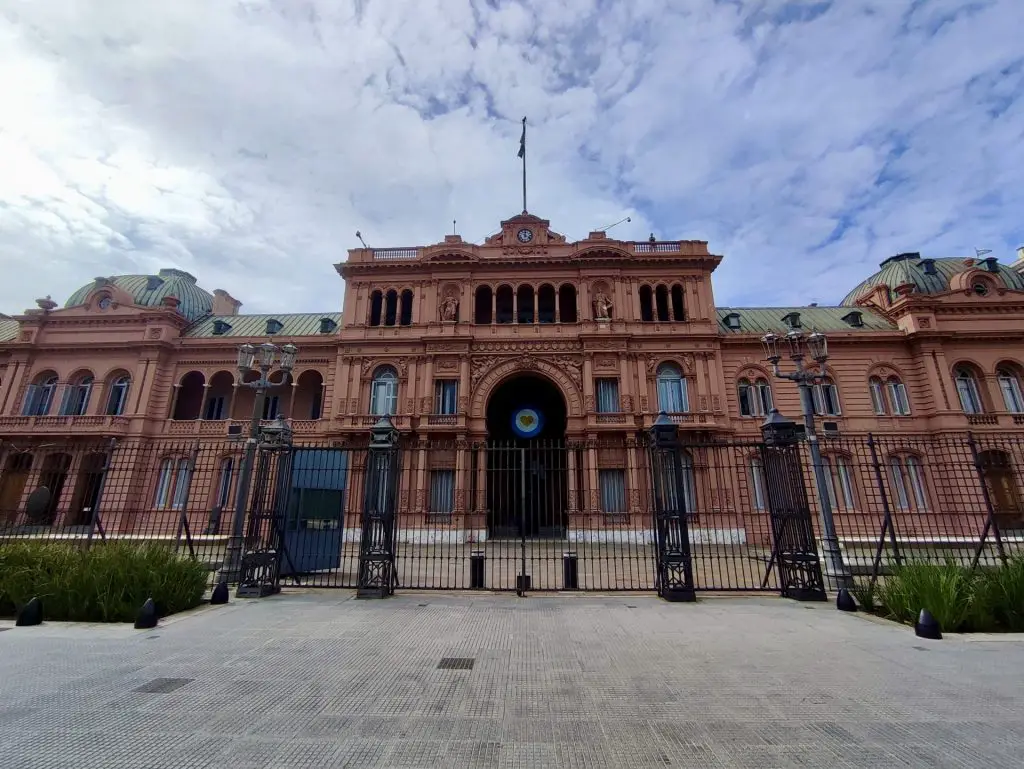 Casa Rosada, la cada de Gobierno de Argentina.