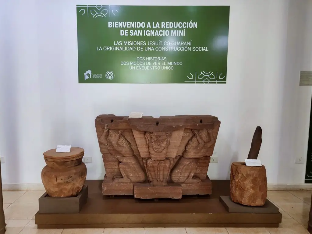 Museo de las Ruinas de San Ignacio Miní, Misiones, Argentina.