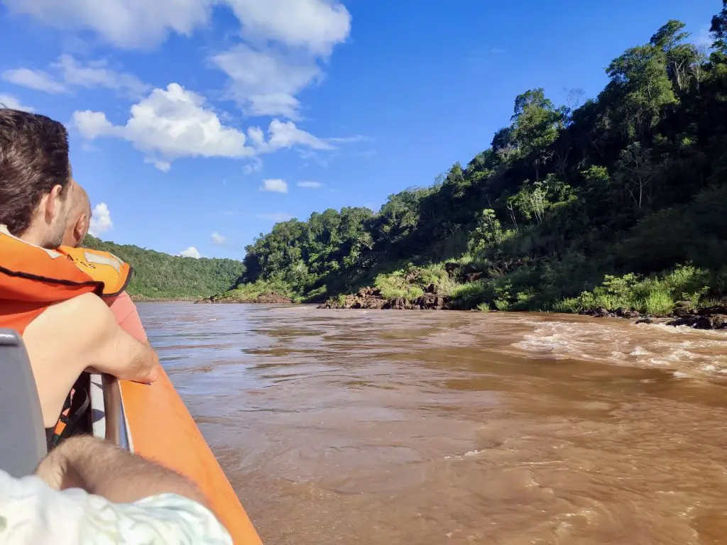 Cañón del Río Iguazú.