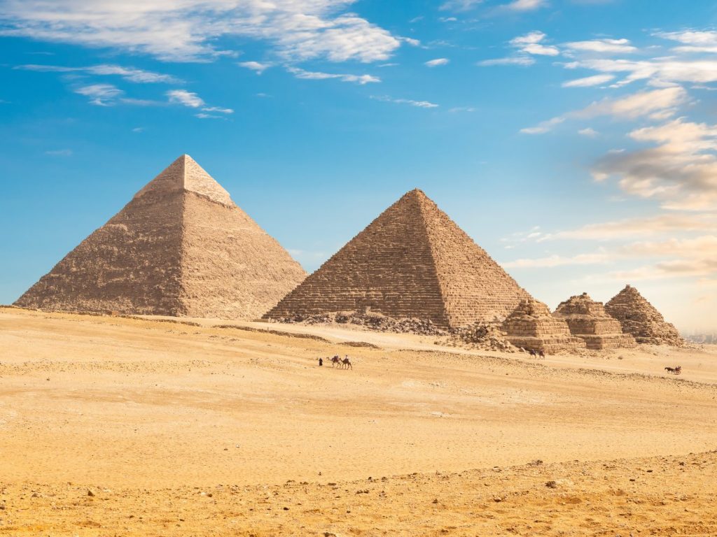 Pirámide de Giza.