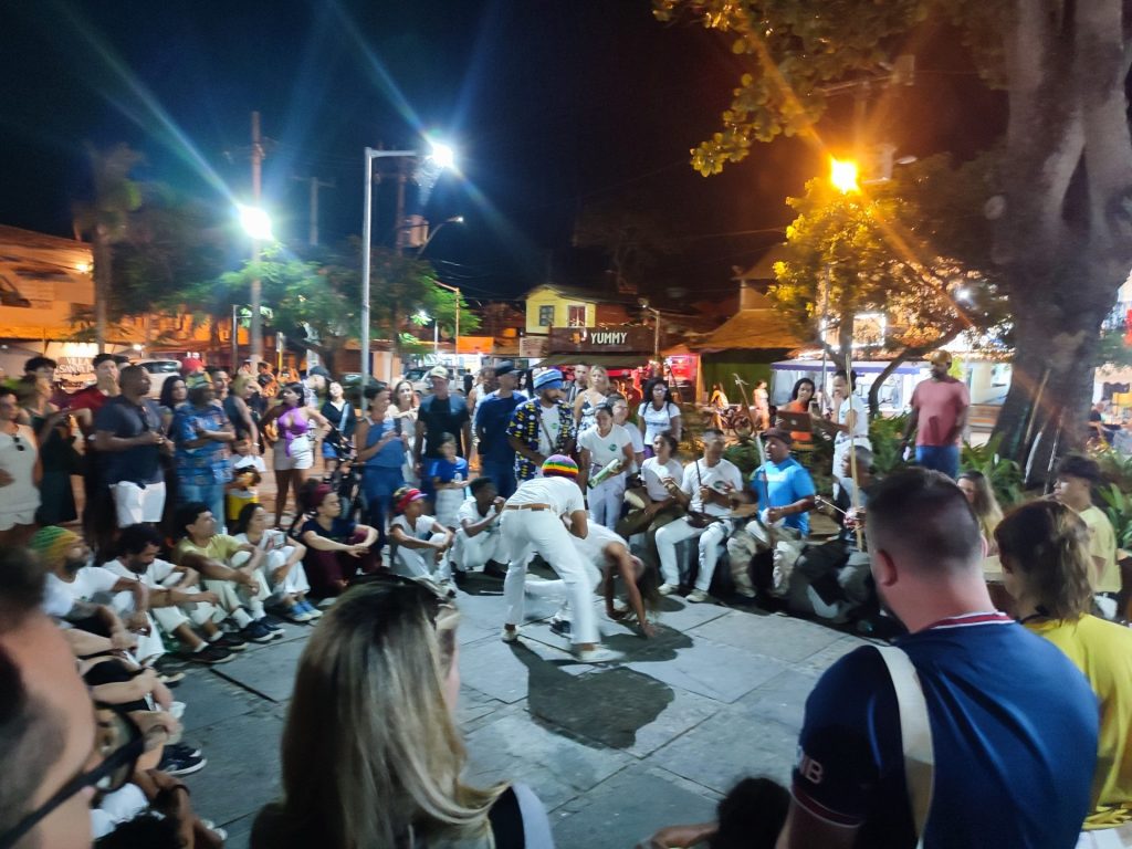 Espectáculo de Capoeira en Búzios.