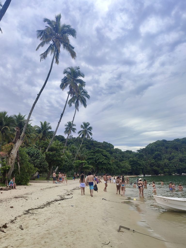 Praia da Freguesía de Santana: parada del tour a Ilha Grande desde Río de Janeiro.
