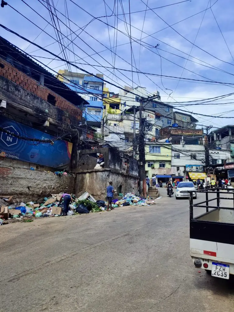 Rocinha la favela más grande de Río de Janeiro.