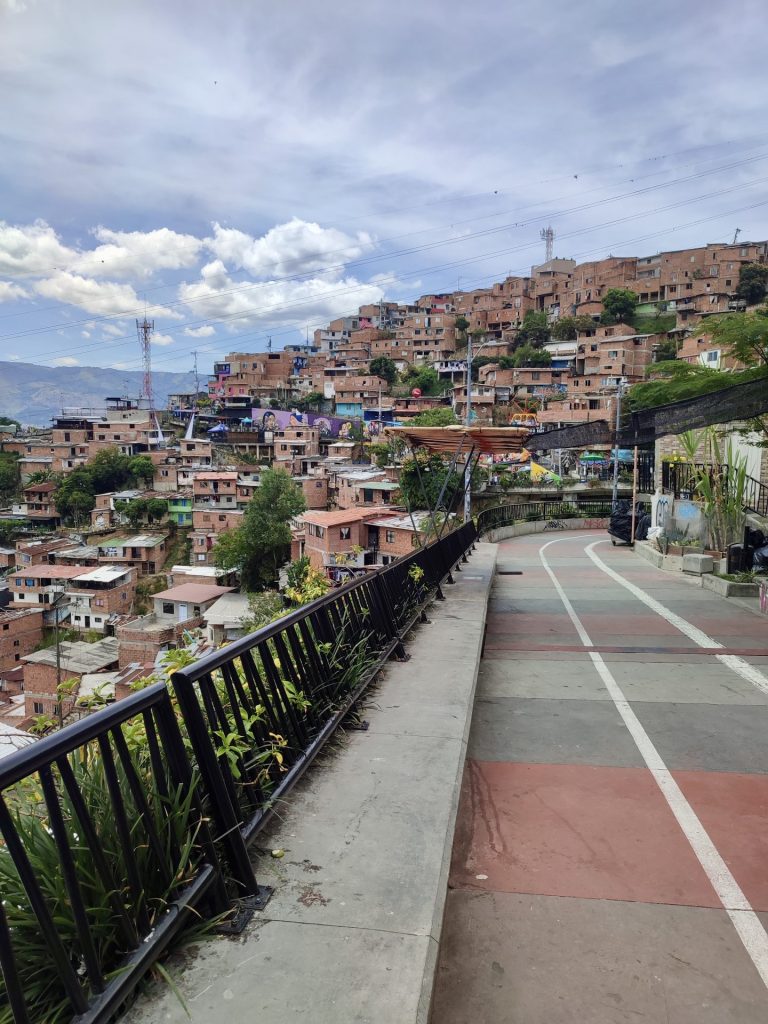 Comuna 13 de Medellín.