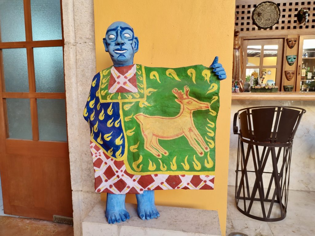 Símbolo de la Casa de los Venados, Valladolid, México.