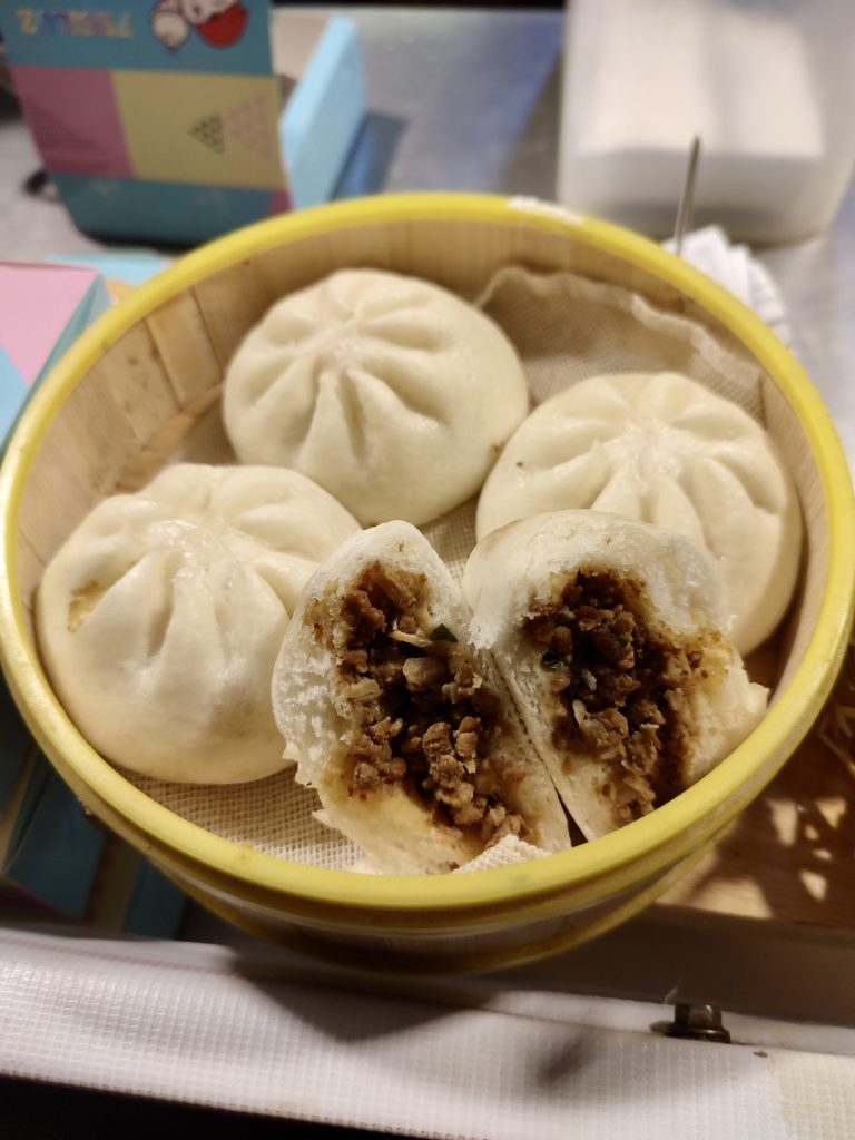 Comida asiática Tianfu Baozis.