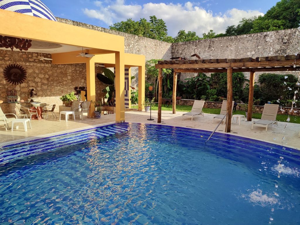 Piscina en Yucatán.