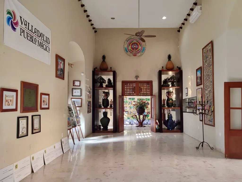 Sala de exposiciones de la Casa de los Venados.