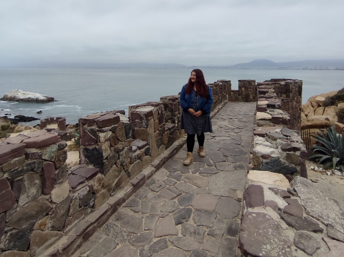 Foto en el Fuerte Lambert.