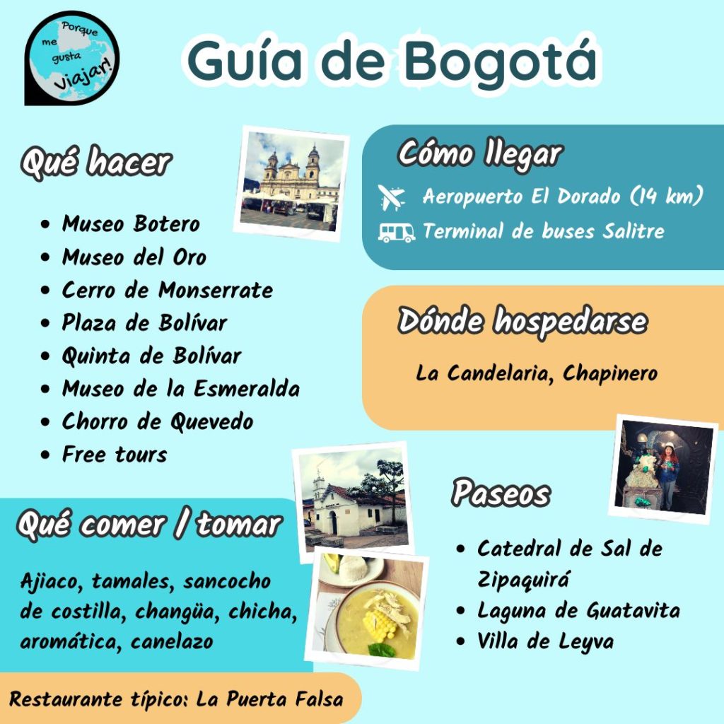 Guía rápida de Bogotá.