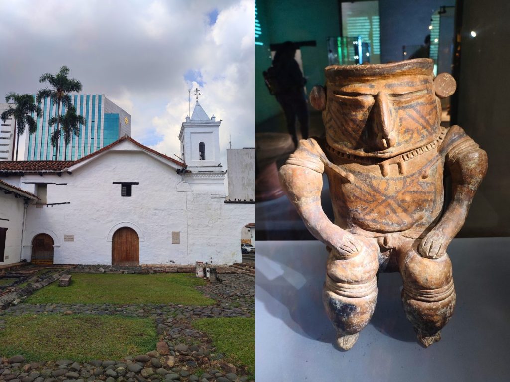 Museo Arqueológico La Merced, atractivos de Cali.