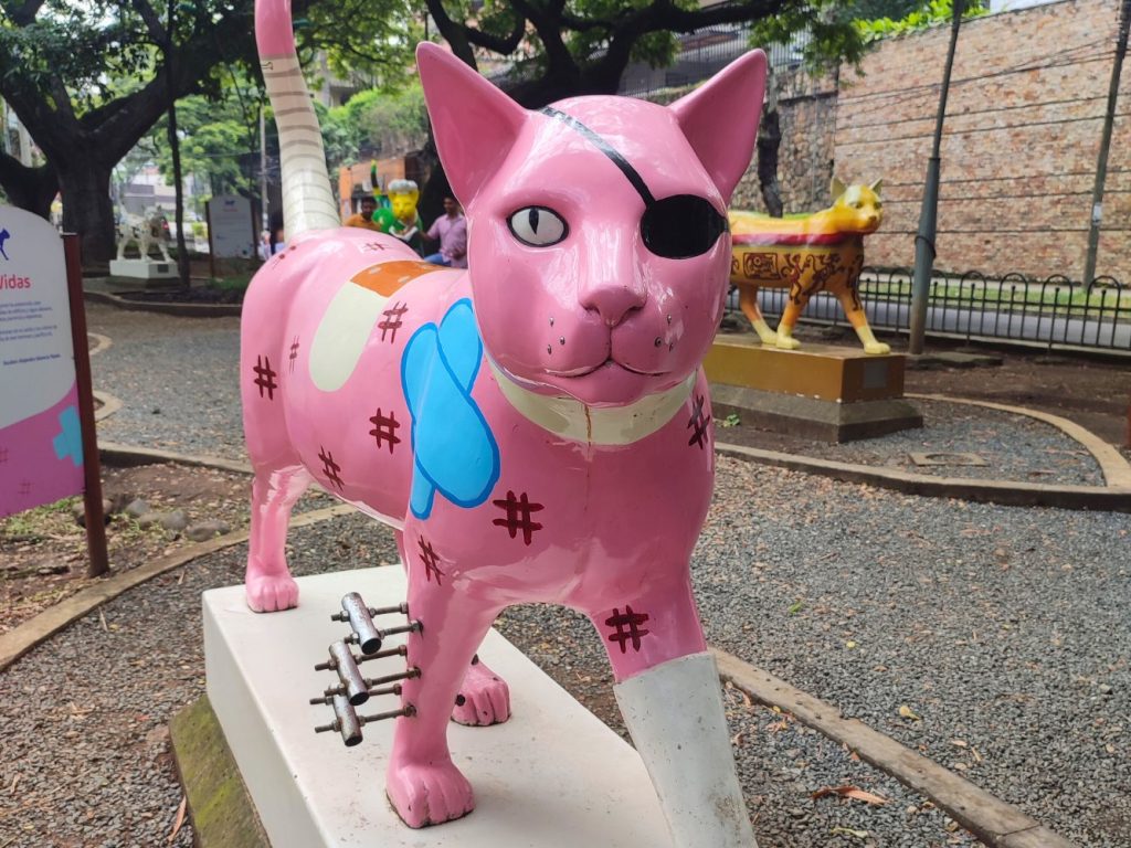 Parque de las Novias del Gato, atractivos en Cali, Colombia.