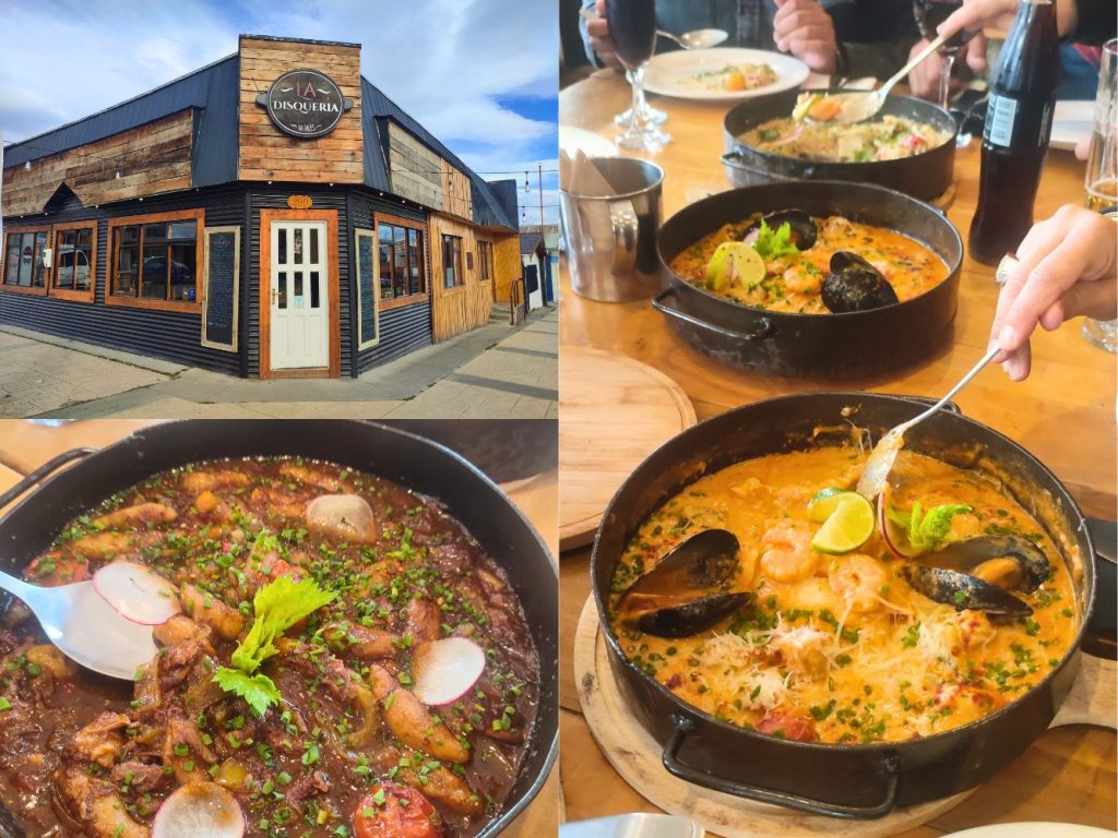 Dónde comer en Puerto Natales La Disquera.