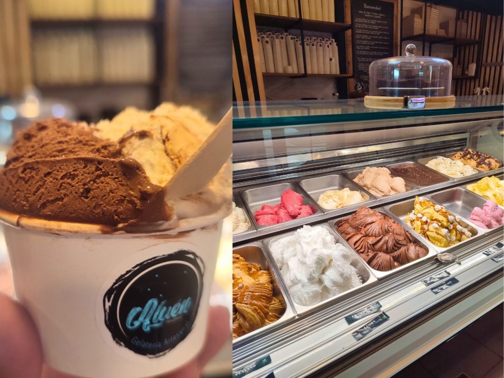 Helados Aluén Puerto Natales.