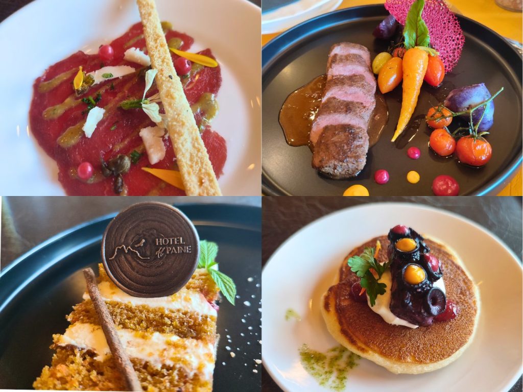 Restaurante Martín Pescador del Hotel del Paine.