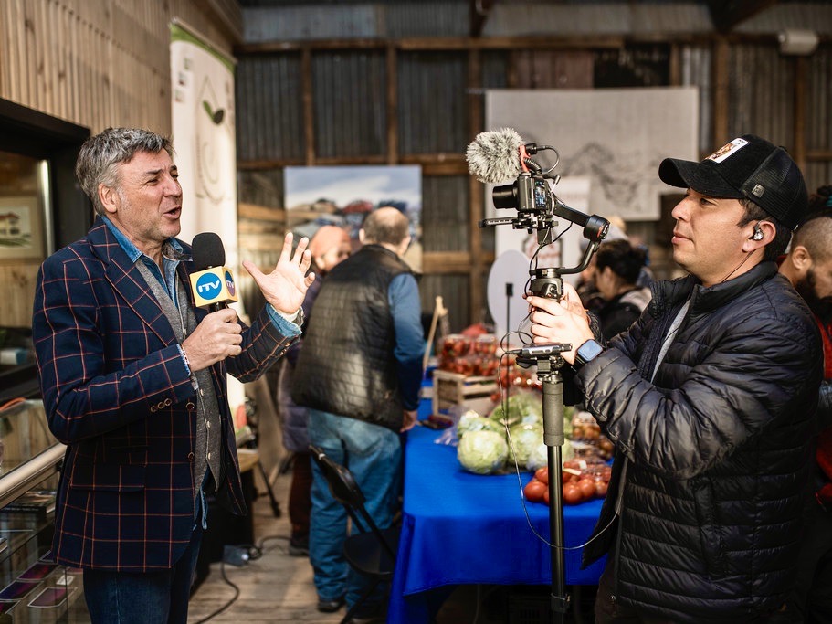 Chef francés Yan Yvin en Sabores Natalinos.