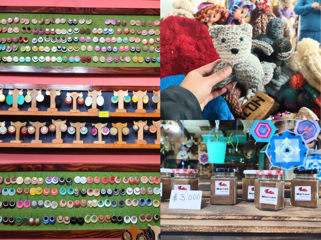 Feria artesanal de Pucón.