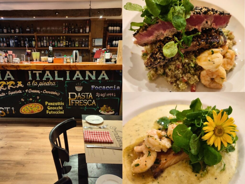 Restaurante Andiamo de Pucón.