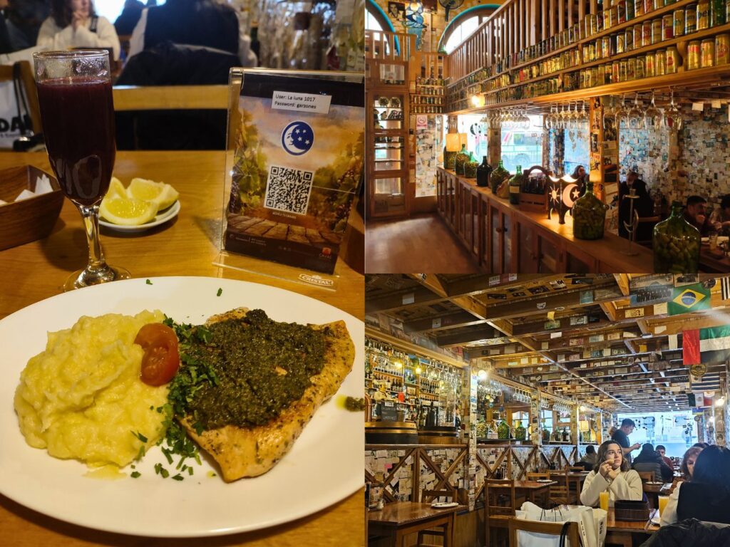 Restaurante La Luna de Punta Arenas.