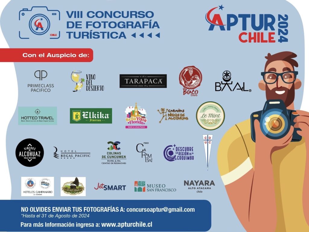 Concurso fotografía turística de Aptur Chile.