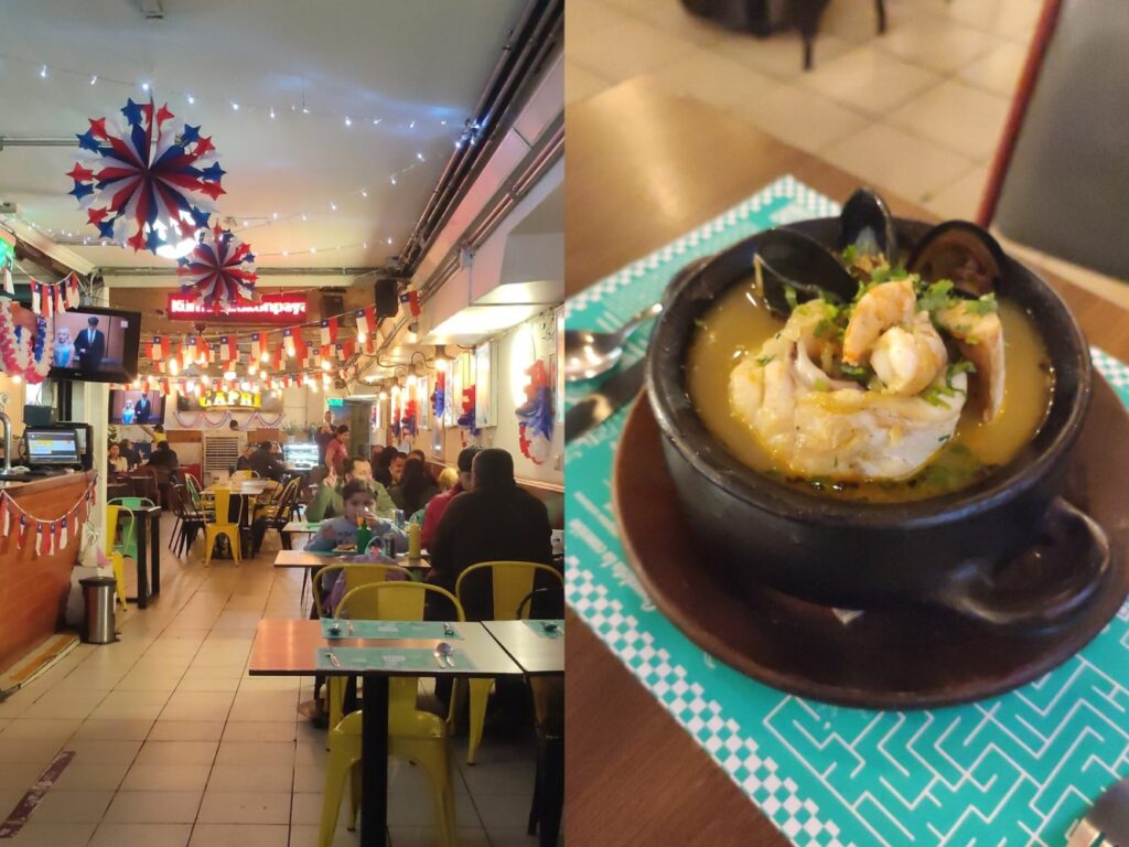 Restaurante Capri de Valparaíso.