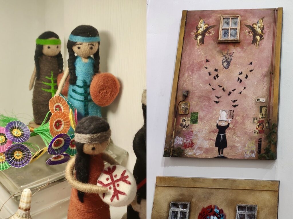 Galería Rojo Valparaíso.